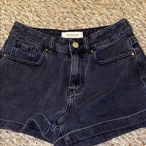 Black PacSun Mom Shorts